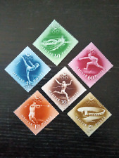 SERIE COMPLETA DEL 1952 OLIMPIADI DI HELSINKI MAGYAR POSTA UNGHERIA FRANCOBOLLI