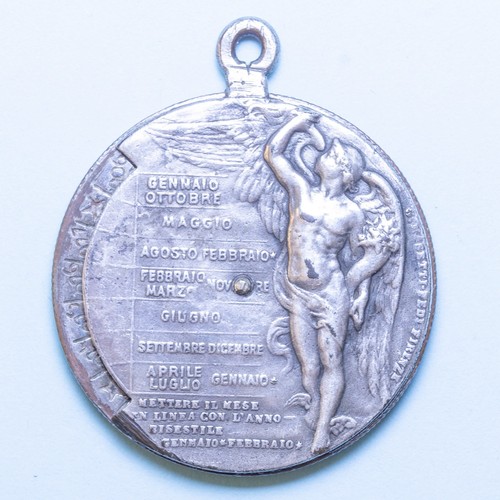 Medaglia calendario inizio - medaglia,