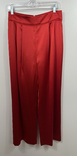 Pantalone raso rosso - , gianni