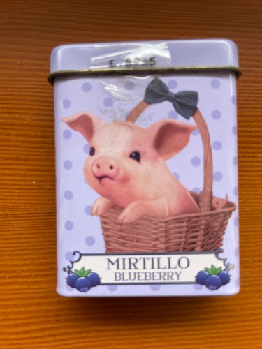 Scatola latta pastiglie - scatola,