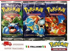 POKEMON SET BASE lista carte a scelta singole 1-102  ITALIANO vintage