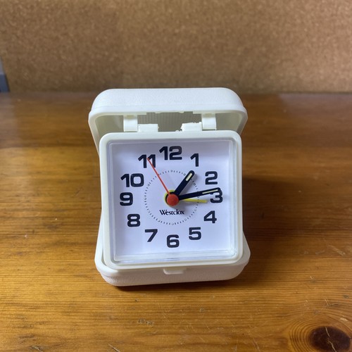 Westclox vintage travel alarm - vintage,