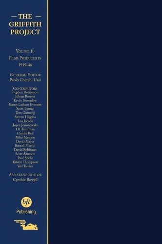 The griffith project volume - the,