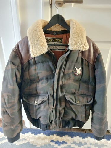Piumino mimetico vintage
