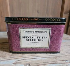 Vintage Scatola Latta Porta Thè  Taylors Of Harrogate 