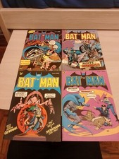 Fumetto fumetti Batman numero 1 2 3 4 Cenisio 1976 Edicola, No Adesivi vintage