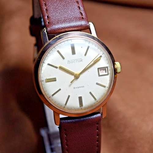 Soviet wristwatch vostok - wristwatch,
