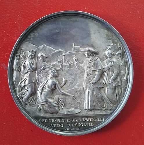 Papa pio medaglia viaggio - medaglia,