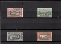 REGNO 1923-MANZONI-PRIMI 4 VALORI USATI-RARI-SPEDIZIONE GRATUITA