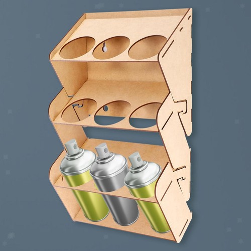 Porta bombolette spray - , in
