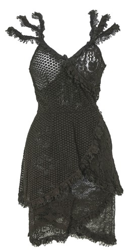 Rodarte mini abito pizzo - rodarte, x