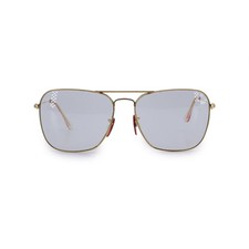 Autentici occhiali da sole Ray-Ban B&L vintage oro aviatore caravan 58/16 130 mm