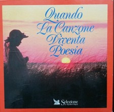  COFANETTO DI 8 LP : " QUANDO LA CANZONE DIVENTA POESIA"