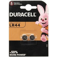 2 Batterie Pile DURACELL LR44 A76 V13GA RW82 303/357-1W 904 G13 LR1154 AG13