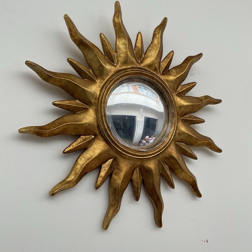Specchio sole dorato - dorato, 31