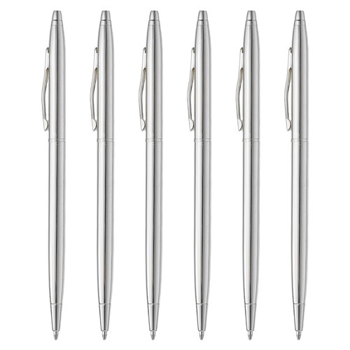6pcs penne sfera metalliche - penne,
