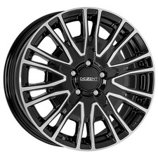 Cerchi in Lega Dezent KE dark 6.5Jx16 ET48 5x114.3 per Opel Vivaro 16 pollici