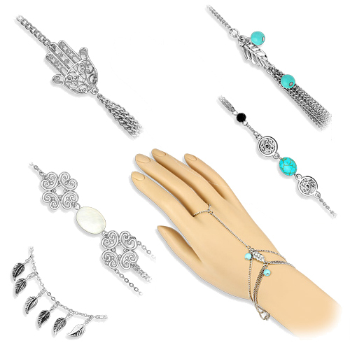 Bracciale alla schiava - bracciale, anello