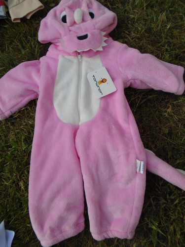 Costume halloween drago - drago, rosa