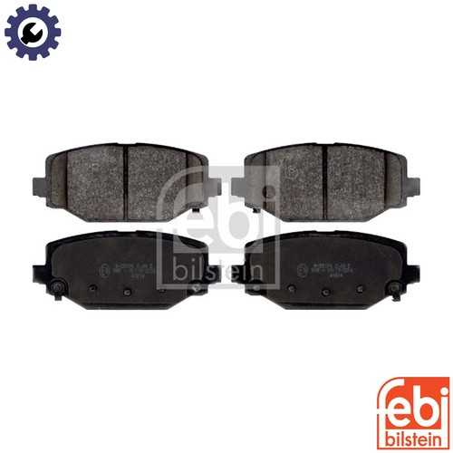 Set pastiglie freno - set,