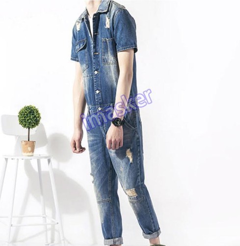 Salopette uomo denim foro
