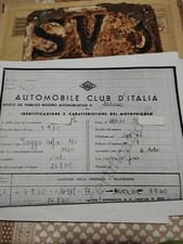 Targa+Vis. Vespa 150 VBA1T