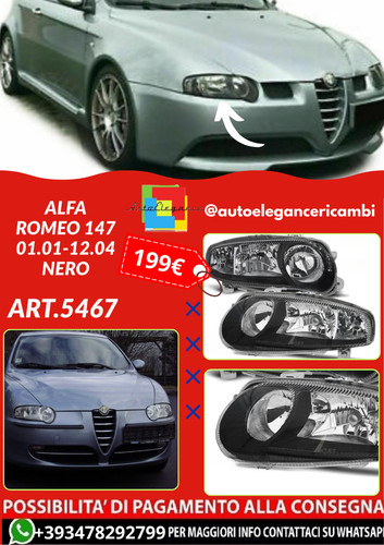 Art 5467 fari anteriori - 💕art.5467,