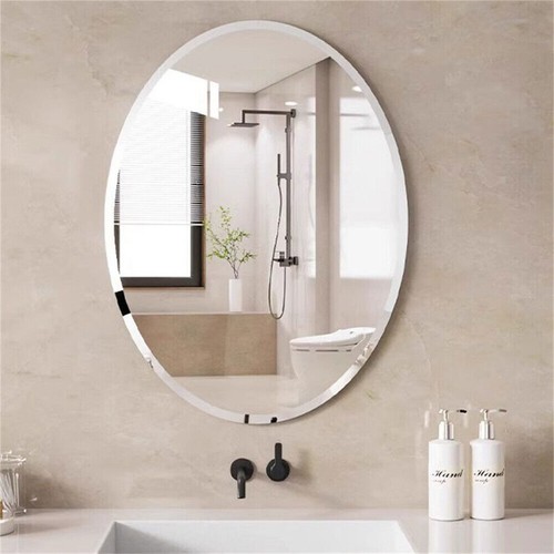 Specchio ovale parete bagno - specchio,