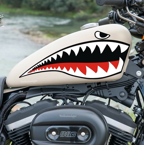 Adesivi serbatoio moto custom