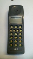 NEC P100 - MP5B2B6-1B - TELEFONO SEMI COMPLETO CELLULARE E.TACS ANNO 1993 N