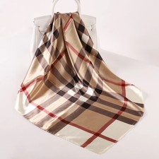 AUTUNNO 2025!!!! SCIARPA FOULARD RASO EFFETTO SETA dim. 90x90cm