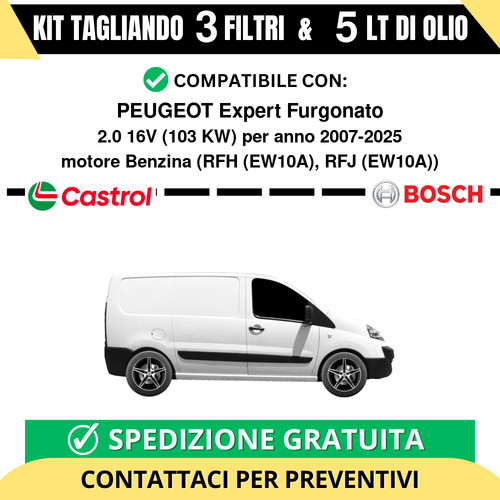 Tagliando filtri bosch - tagliando,