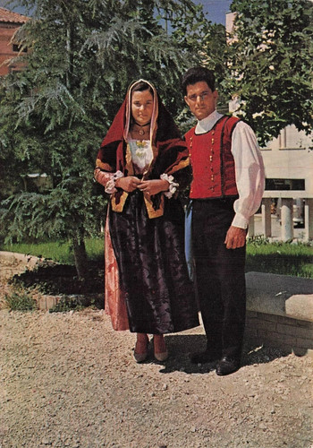 15e cartolina costumi - 34-15e),