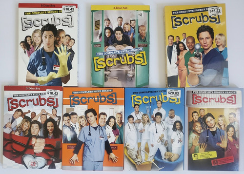 Scrubs seasons 6 7 8 - 3, 4