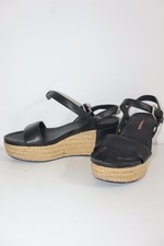 PRADA MILANO SCARPE ZEPPA PELLE SHOES TG 37 / 6,5 SNEAKERS DONNA CASUAL