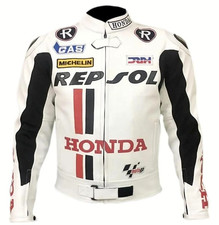 Giacca in pelle per moto da