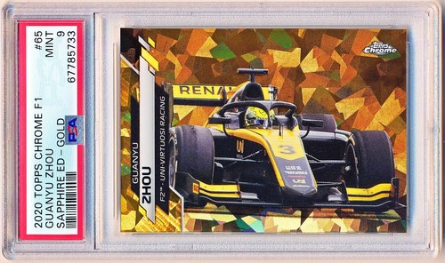 2020 topps chrome - topps, f1