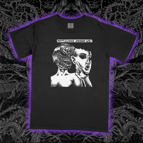 Reptilians between camicia - reptilians,