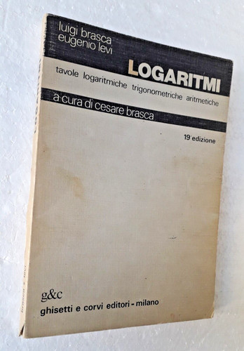Logaritmi 19a edizione 1982 - edizione,