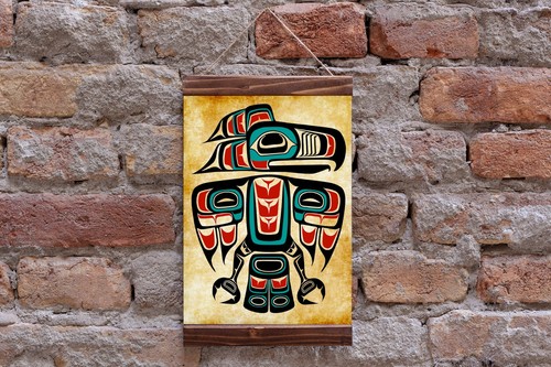 Stampa tela totem - stampa, haida