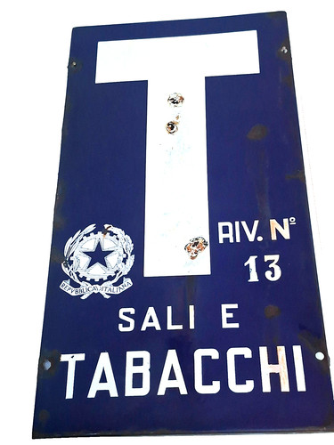 Insegna targa tabella smaltata - insegna,