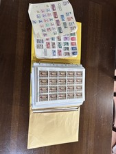 Cartella di Francobolli Esteri in Fogli Interi – Nuovi e Usati