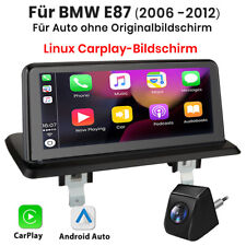 Autoradio 10.25" Linux Carplay Idrive per BMW Serie 1 E81 E82 E87 E88 2006-12 GPS USB