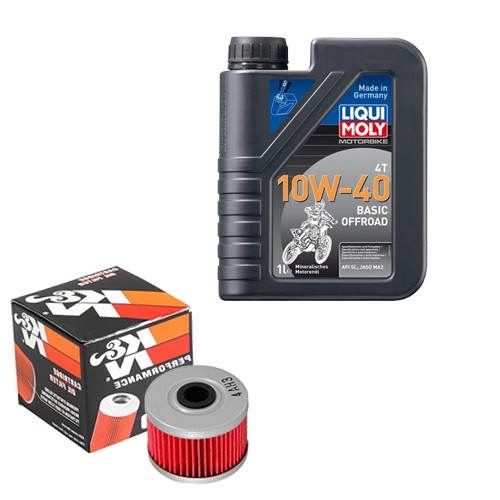 Kit filtro olio liquimoly - kit, k&n