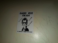 LOTTO 6 ADESIVI RADIO MUSICA