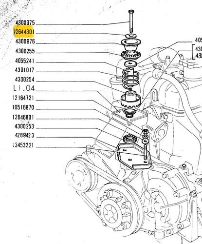 Fiat 126 500 rondella per - fiat,