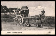 Cartolina Roma, Carretto di