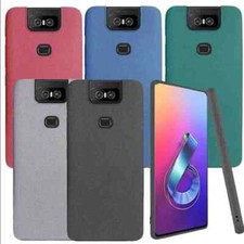Per ASUS ZenFone 6 6Z ZS630KL, custodia in plastica morbida opaca arenaria