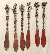 6 coltelli da cocktail vintage