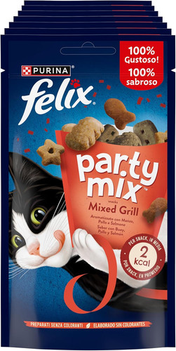 Party mix snack per gatti - party,